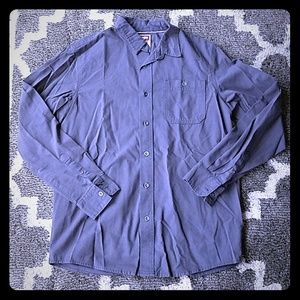 Men's long sleeve button up shirt NWOT